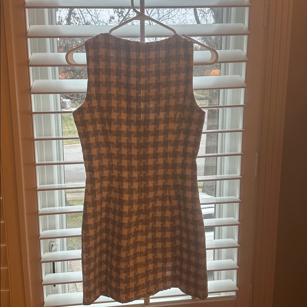 Amanda Uprichard Lavender Gingham Mini Dress - Picture 7 of 8